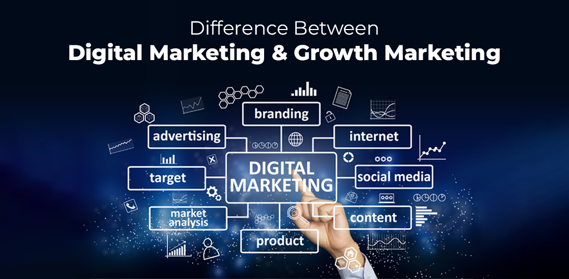 Difference Between Digital Marketing & Growth Marketing